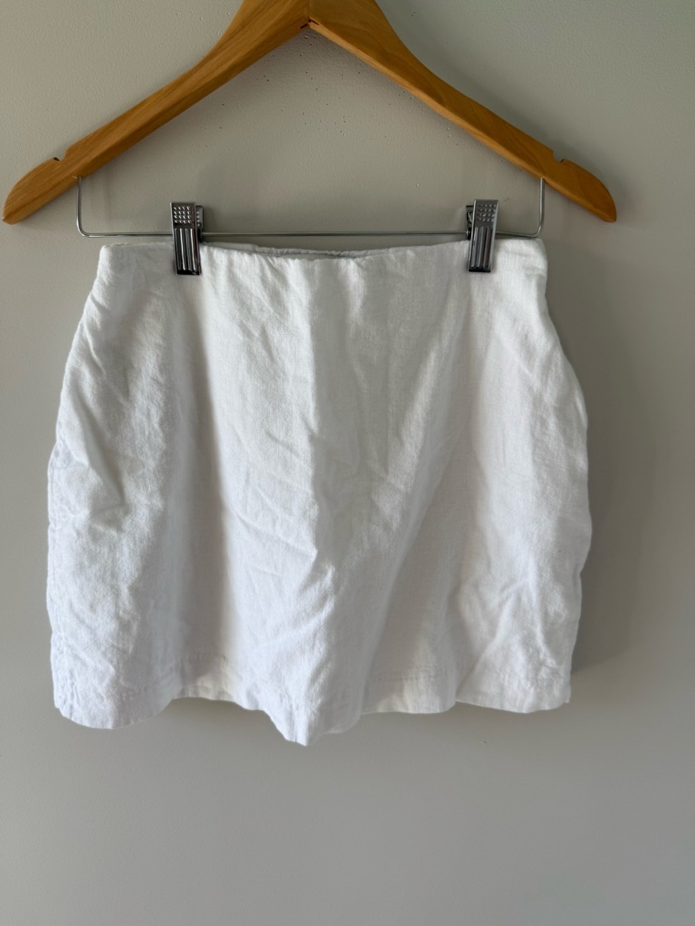 Abercrombie & Fitch White Linen skort